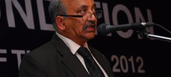 Dr.R Venkata Rao, Vice Chancellor of National Law School Bangalore delivering the keynote address